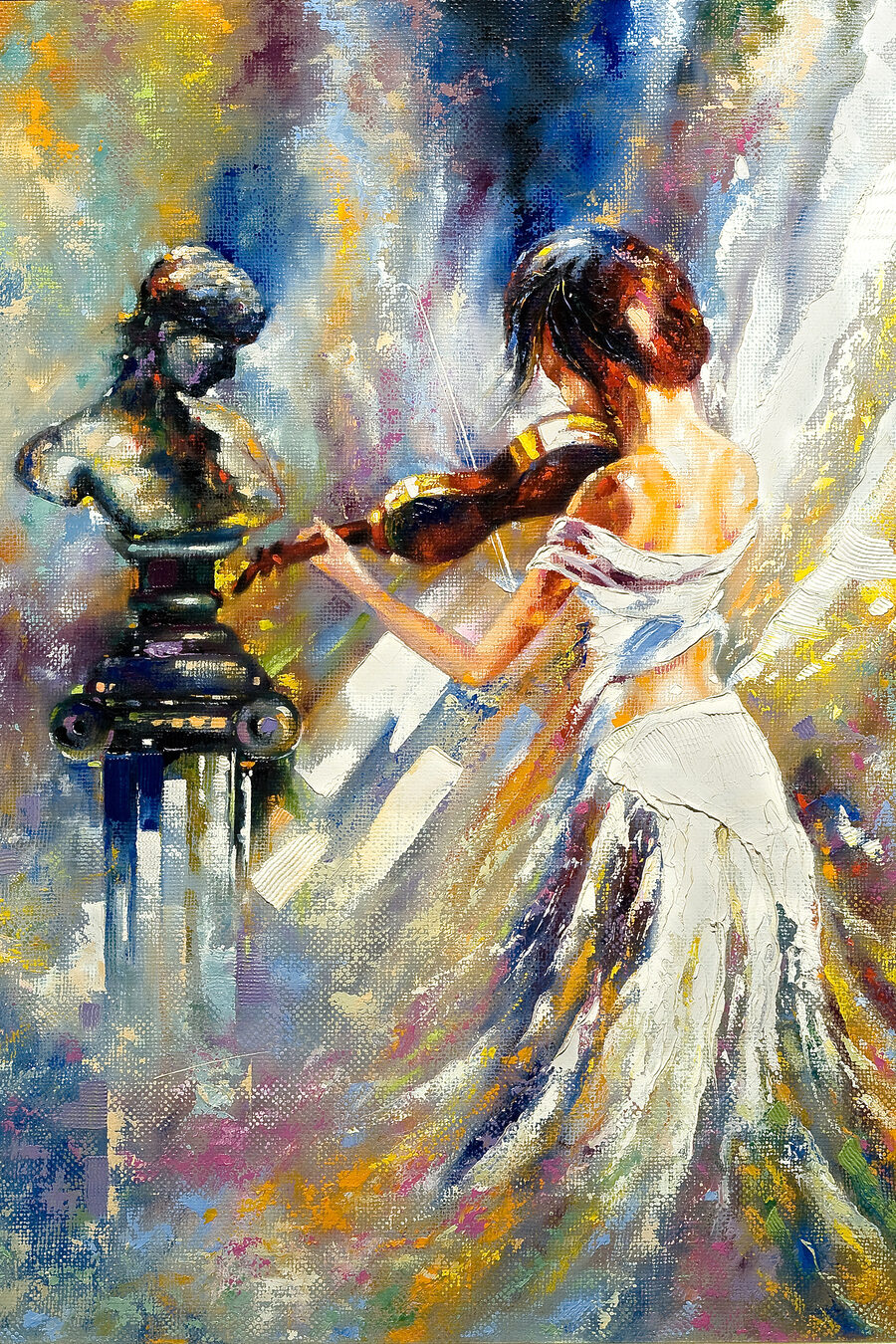 Husle plné farieb — celý dizajn