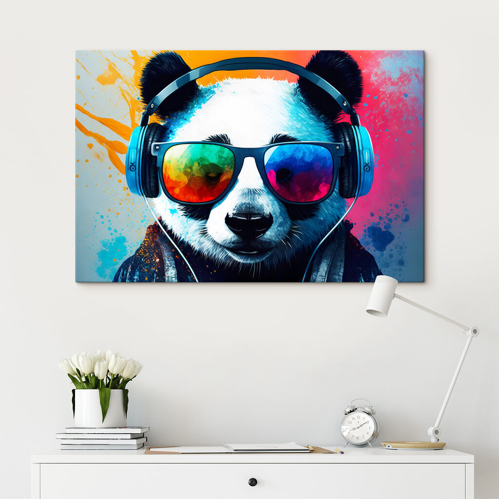 Panda v svojom rytme — interiér 3