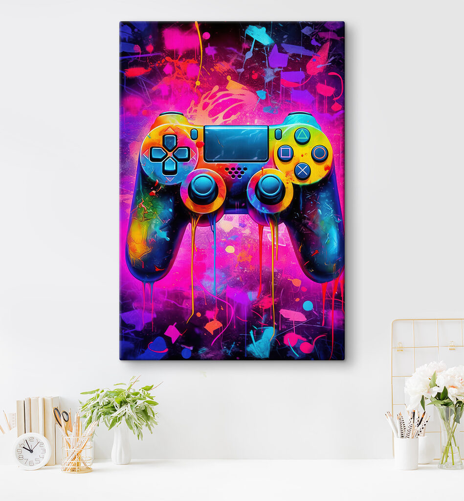 Hra medzi farebnými škvrnami — interiér 5