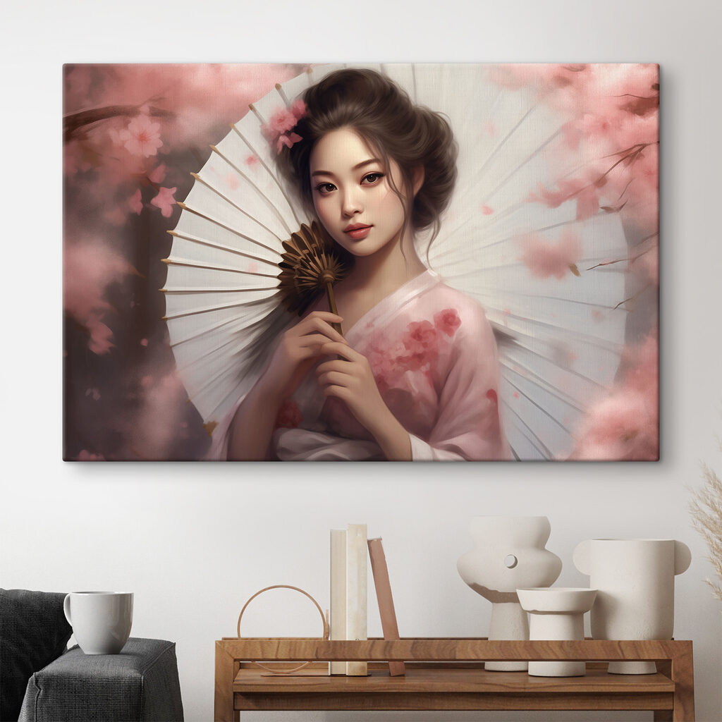 Pohľad za vejármi — interiér 2