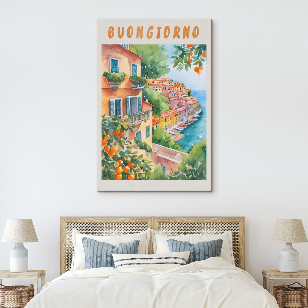 Buongiorno medzi pomarančmi v interiéri