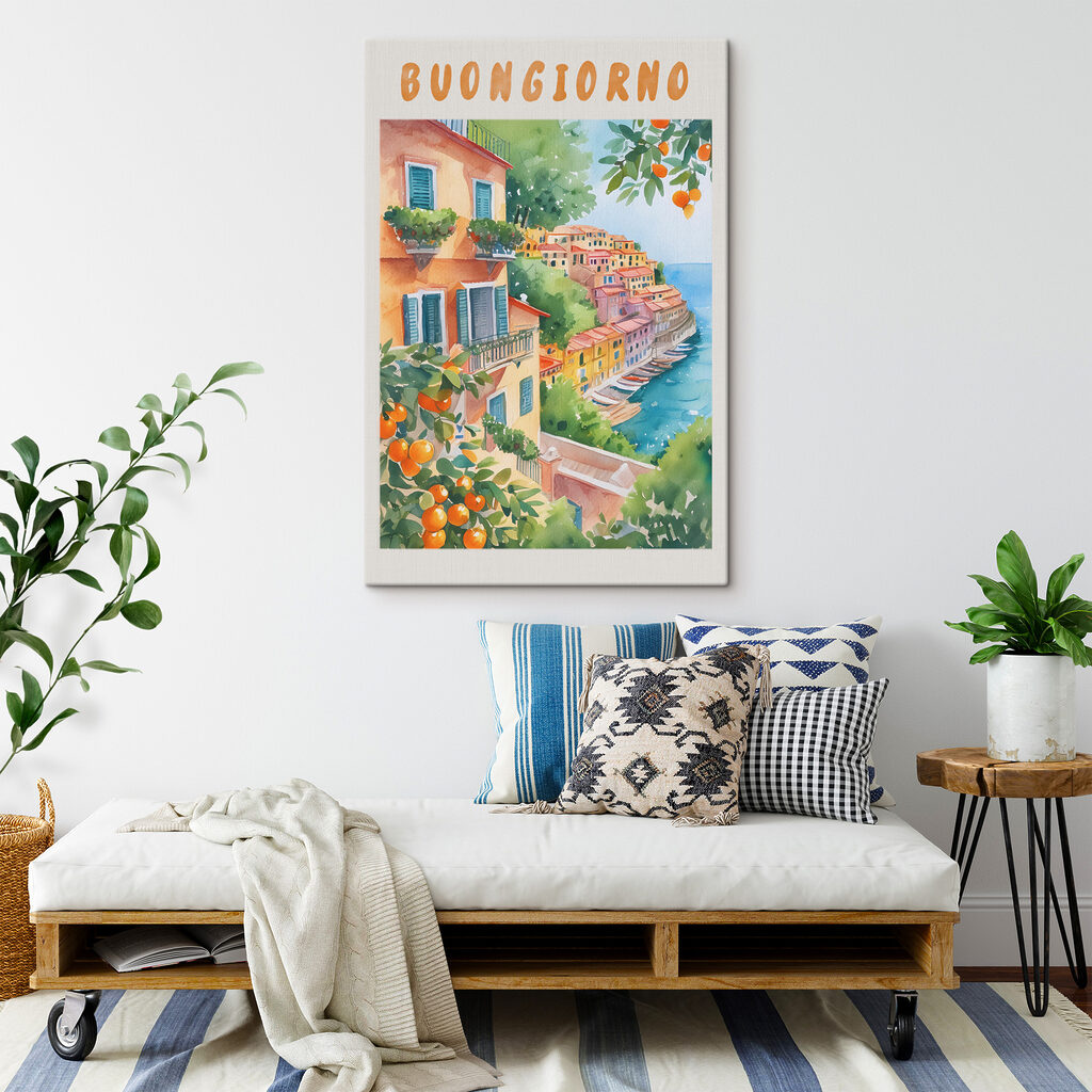 Buongiorno medzi pomarančmi — interiér 2