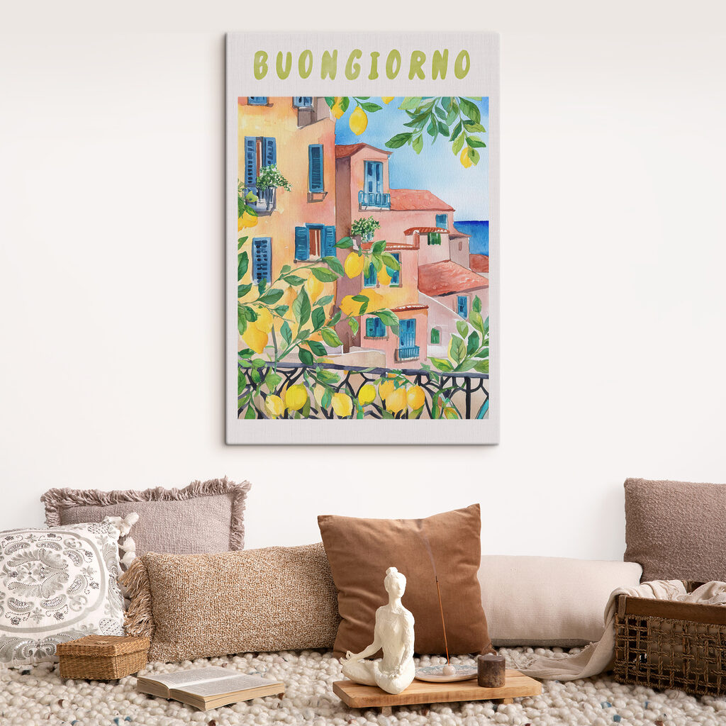 Buongiorno na balkóne — interiér 1