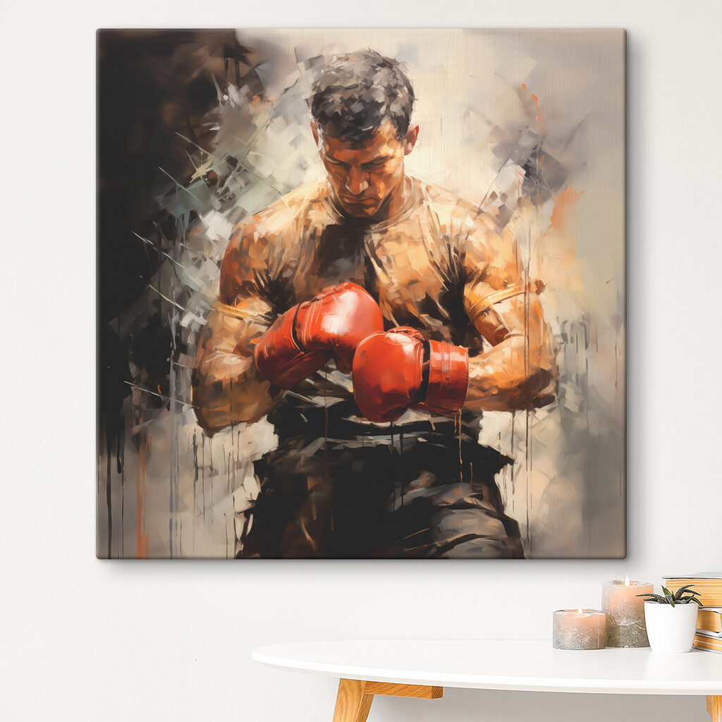 Boxer v teplých tieňoch — interiér 2
