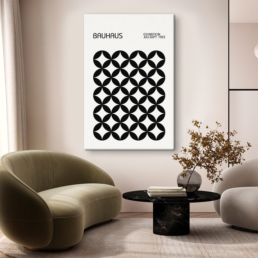 Bauhaus v kruhoch — interiér 1