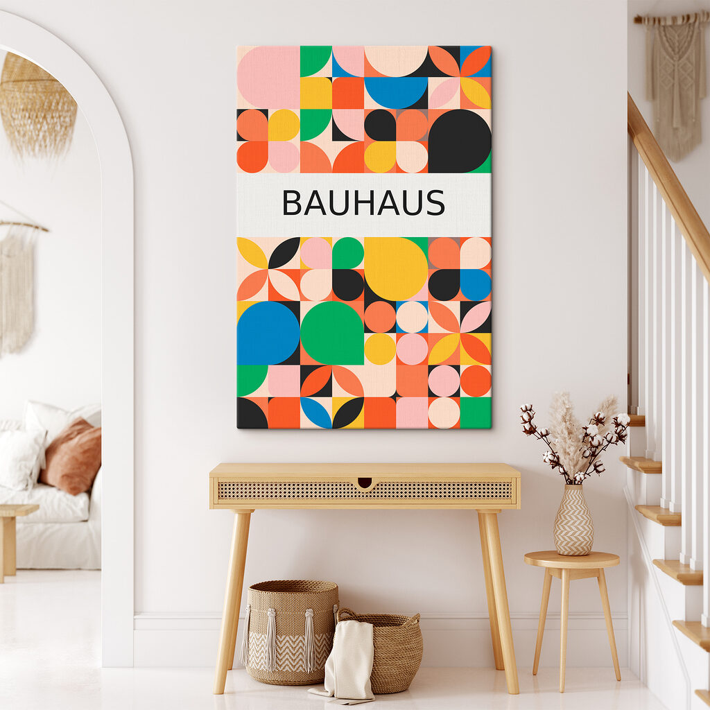 Bauhaus vo veselých štvrťkruhoch — interiér 1