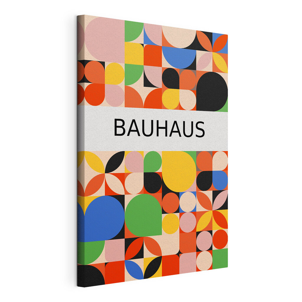 Bauhaus vo veselých štvrťkruhoch — pohľad na tovar