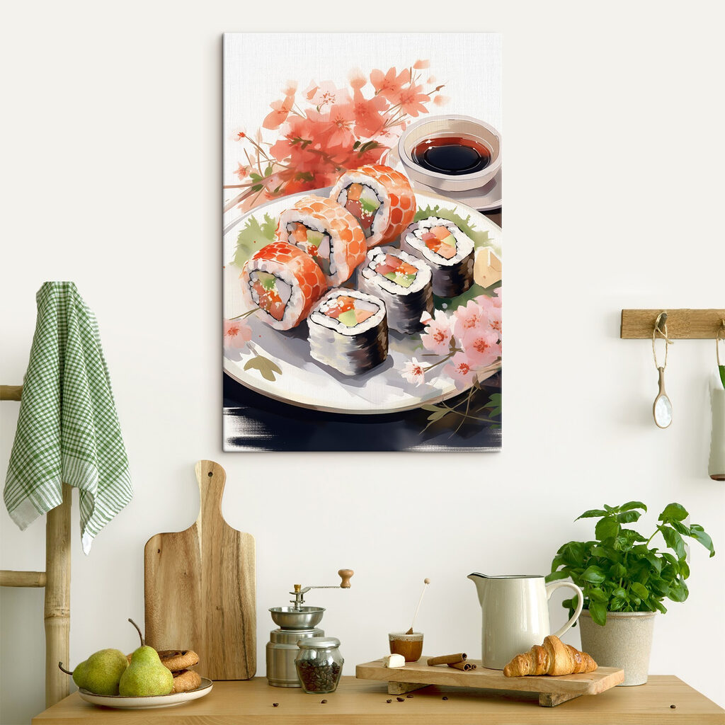 Sushi pri jesennej vetvičke — interiér 3