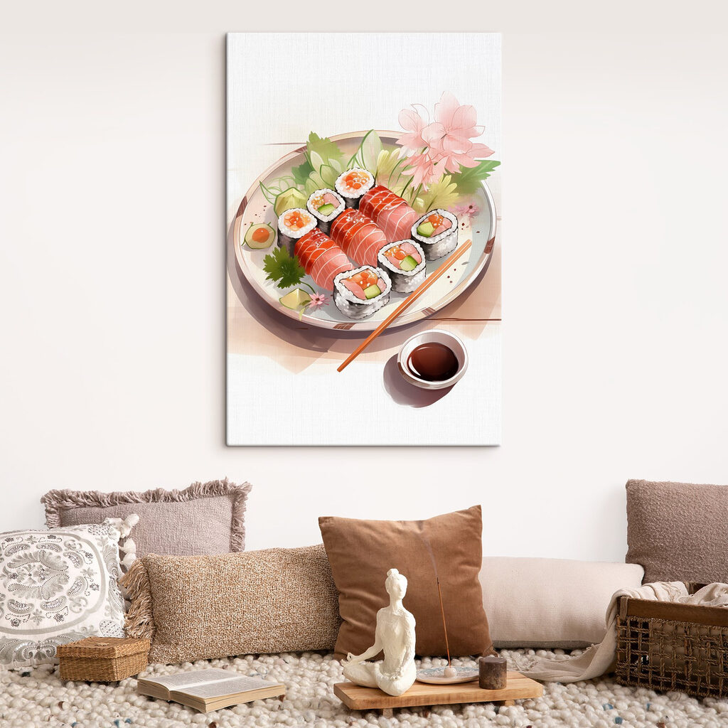 Sushi pod kvitnúcou vetvou — interiér 3