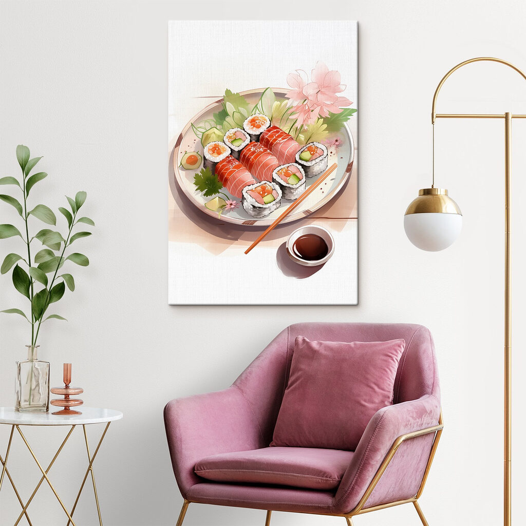Sushi pod kvitnúcou vetvou — interiér 2
