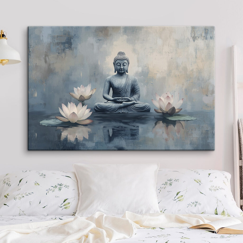 Budha medzi tromi lotosmi — interiér 2