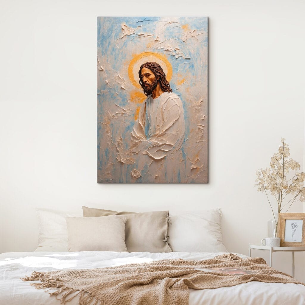 Ježiš so zlatou aureolou — interiér 2