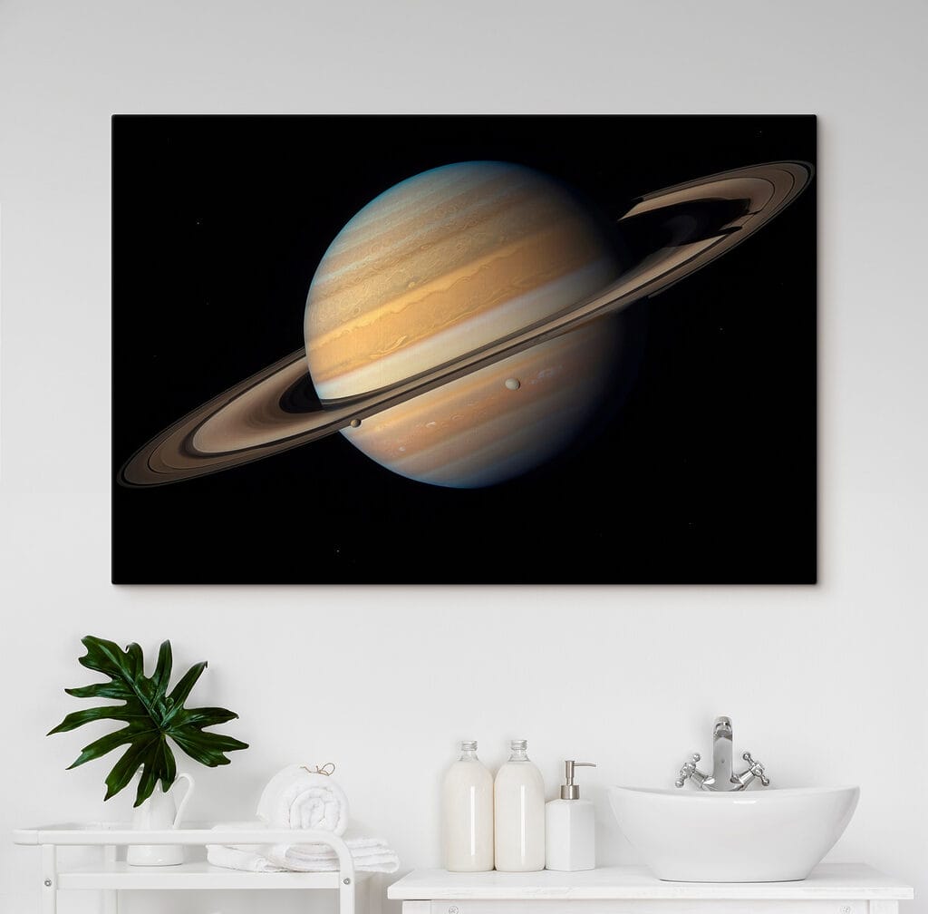 Saturn na pozadí vesmíru — interiér 4