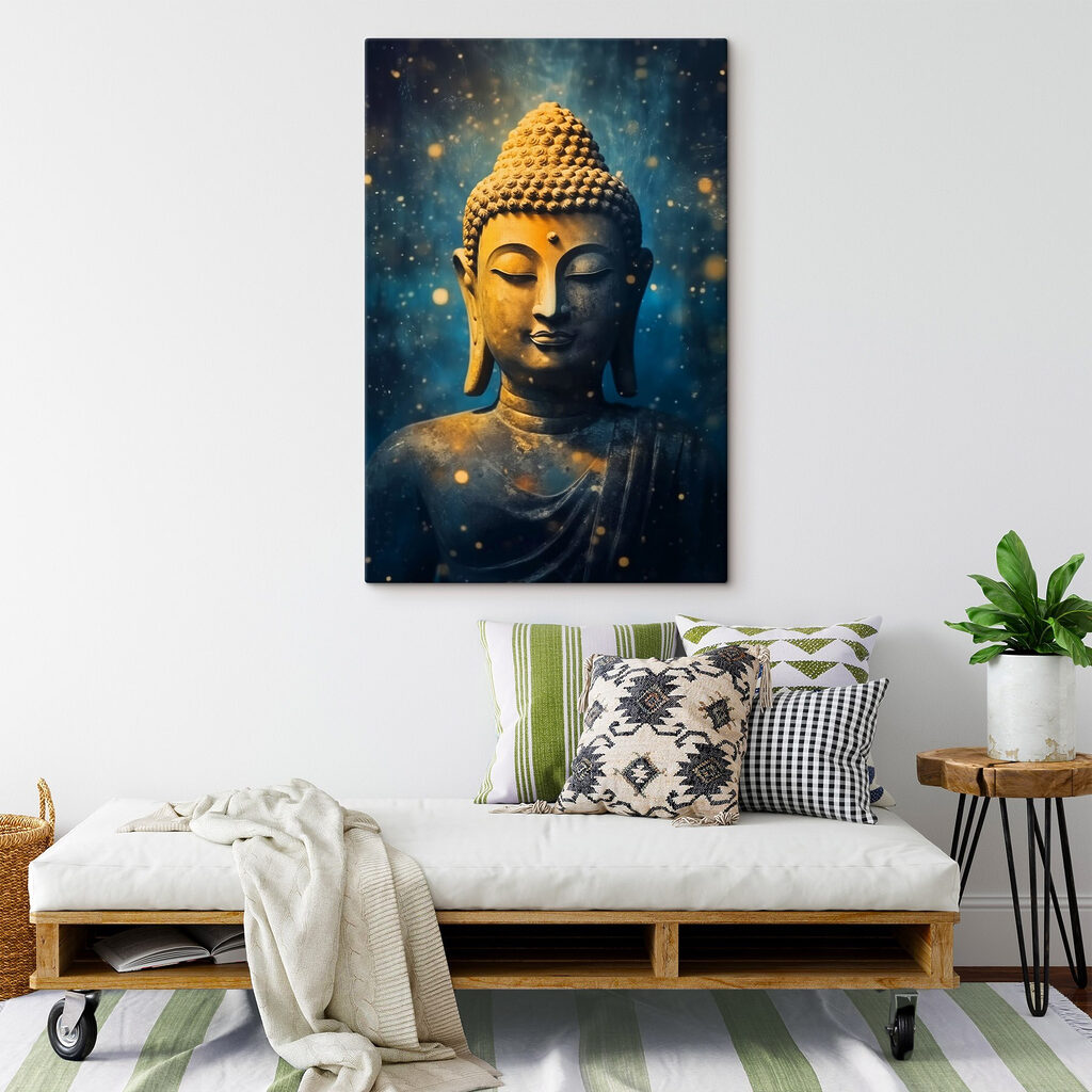 Budha v hviezdnom svetle — interiér 1