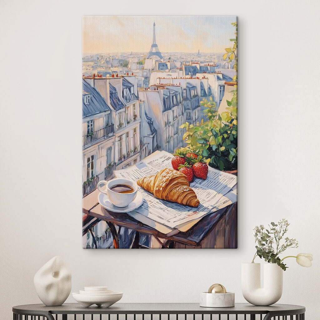 Ráno nad Parížom — interiér 2