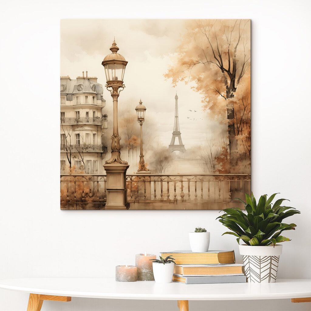 Parížska lampa v hmle — interiér 3