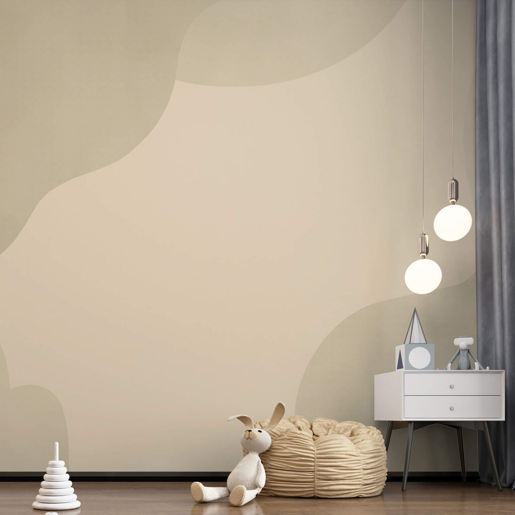 Okrúhle mäkké tvary — interiér 1