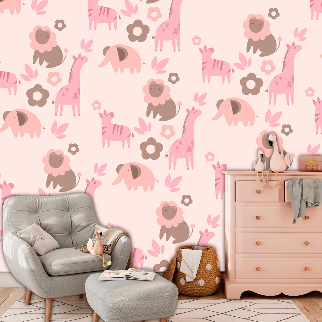 Zvieratká medzi kvetmi — interiér 2
