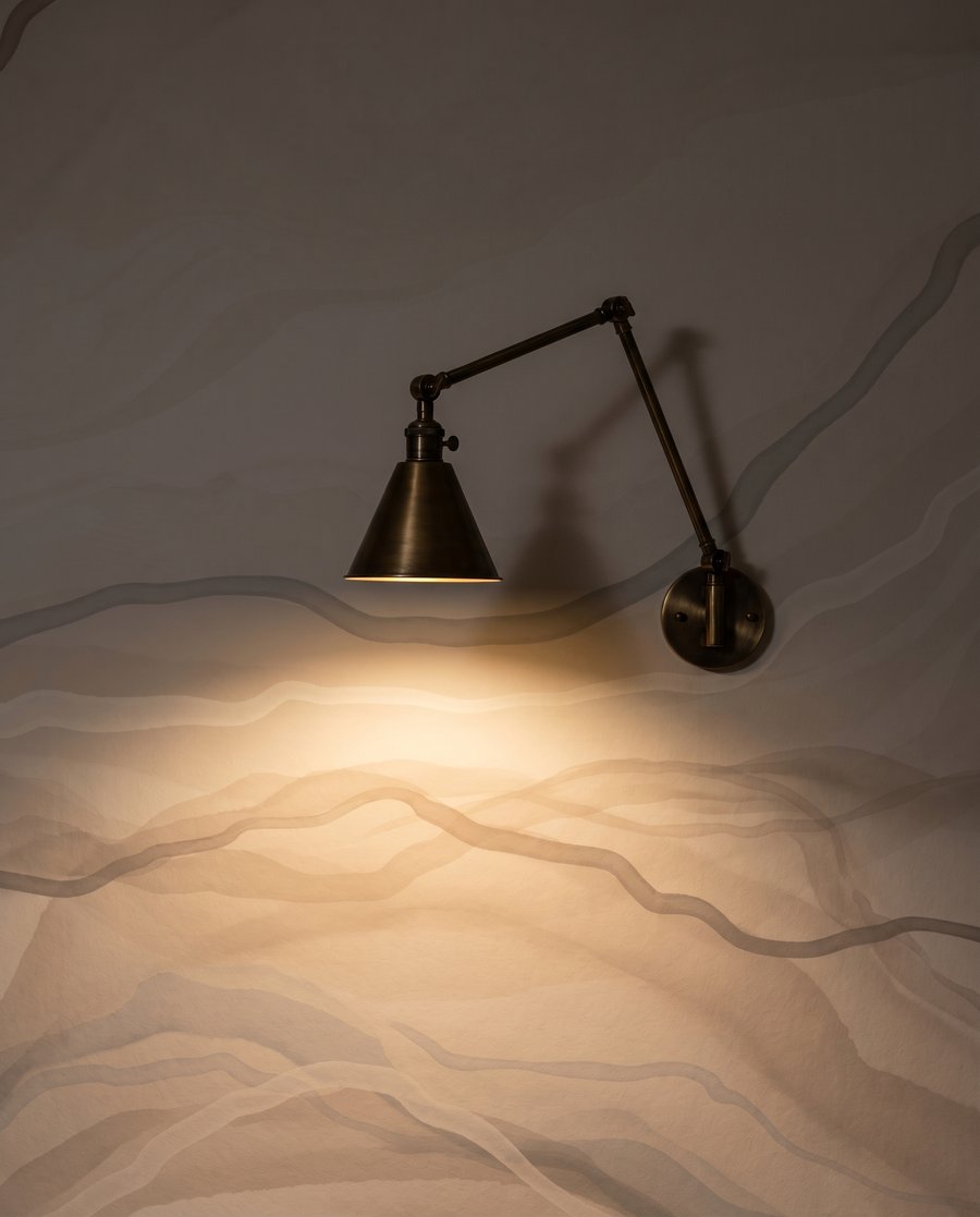 Žilky ako svetlé prúdy — detail
