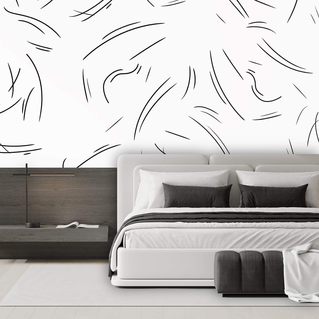 Krátke zakrivené čiary — interiér 2