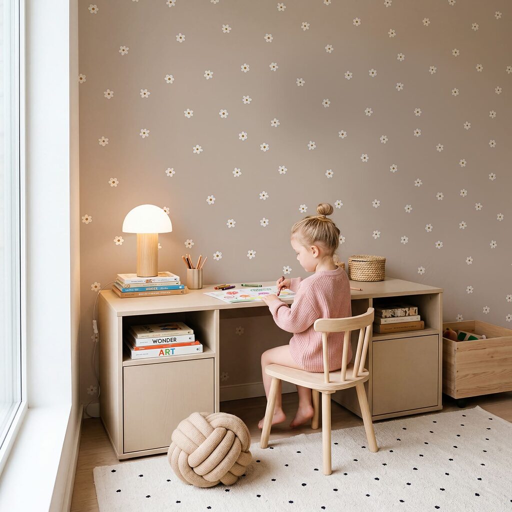 Kvety ako bodky — interiér 2
