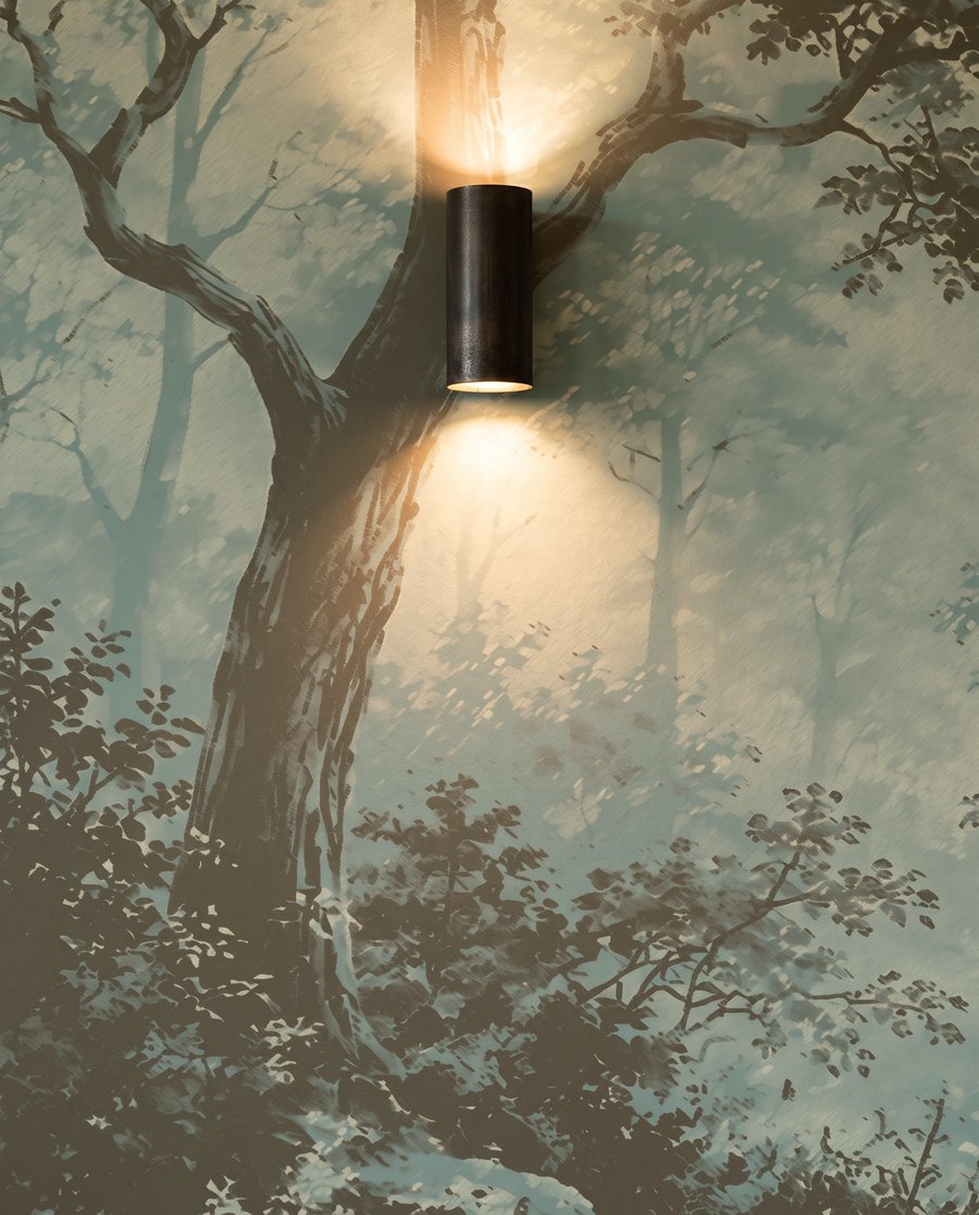 Okraj lesa pri potoku — detail