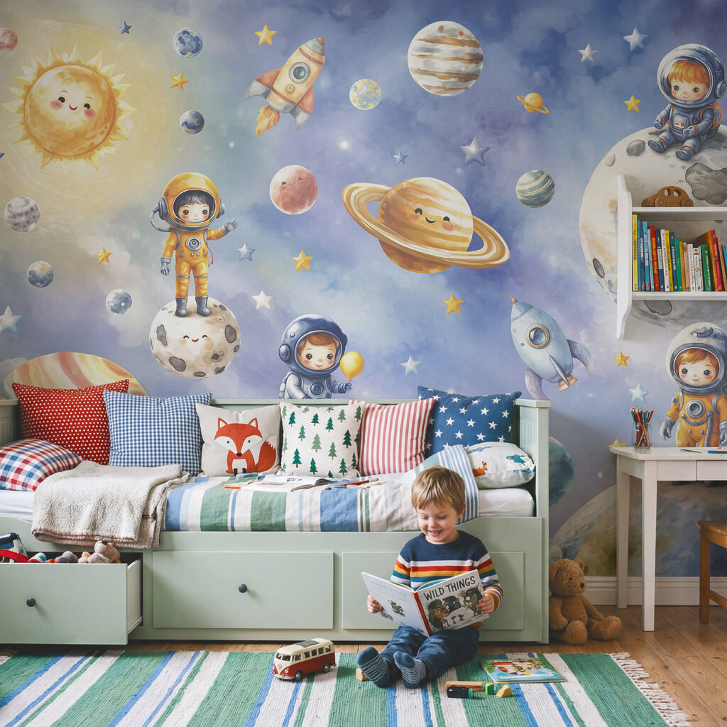 Malí astronauti na výprave — interiér 3