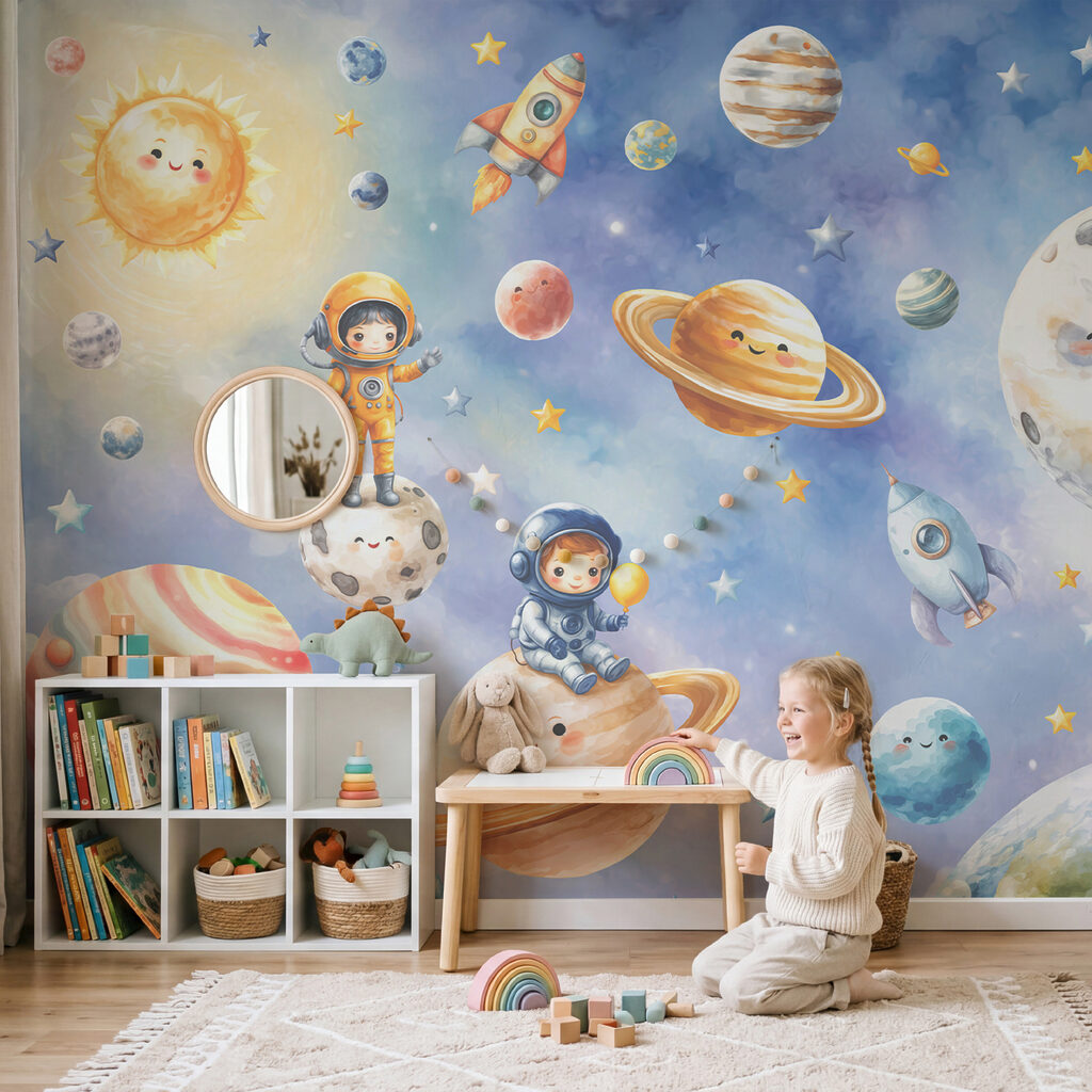 Malí astronauti na výprave v interiéri