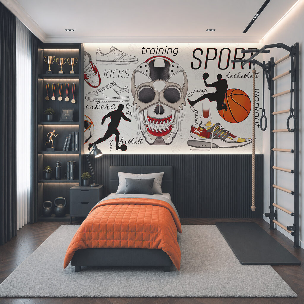 Šport s mrknutím — interiér 4