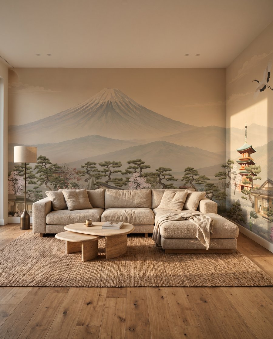 Pagoda pred horou — interiér 1