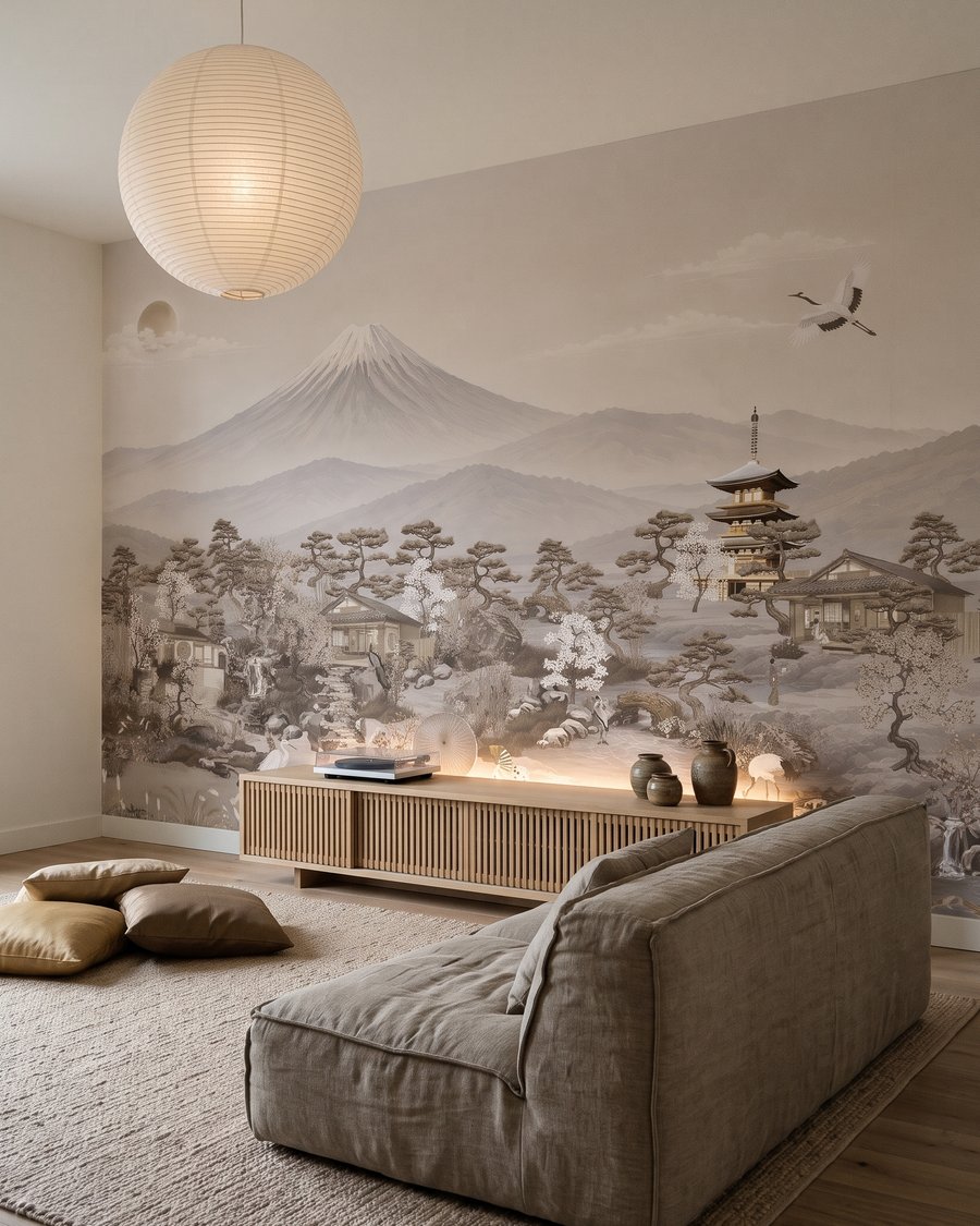 Pagoda pred horou — interiér 1