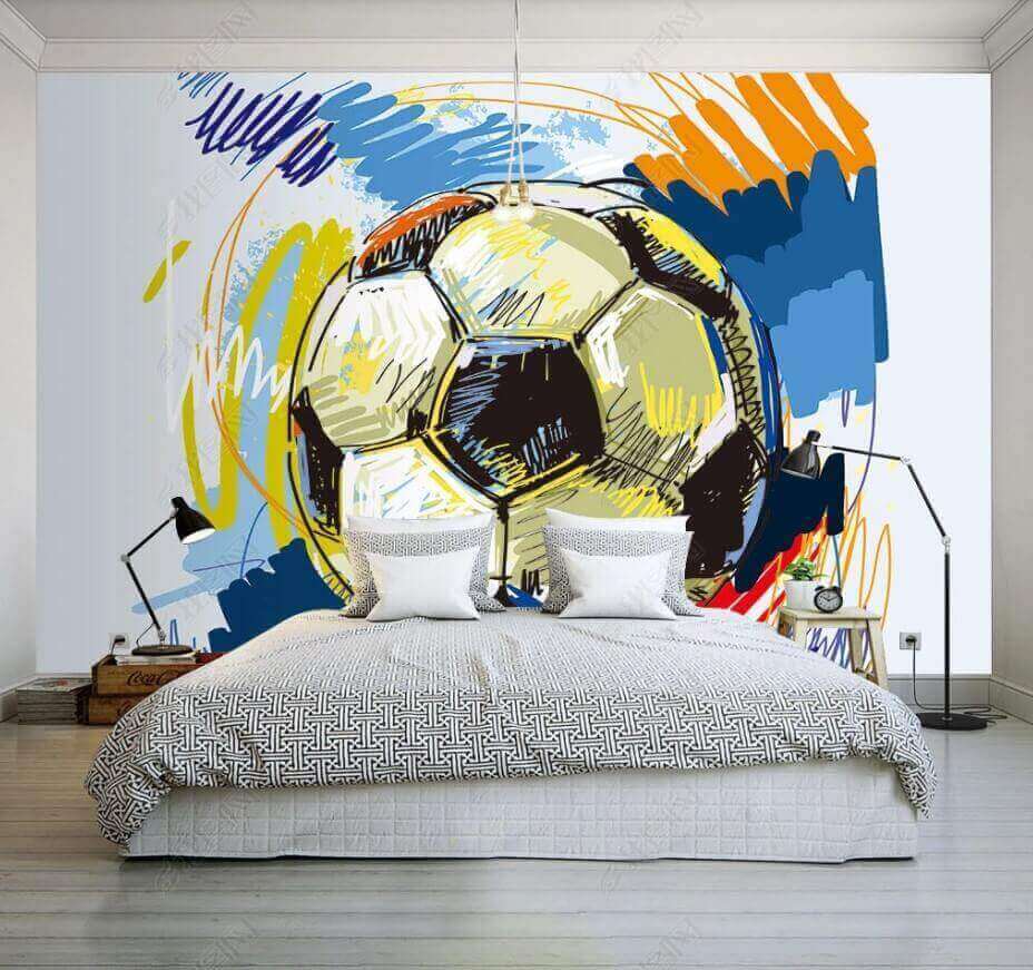Futbal medzi škrabancami — interiér 1