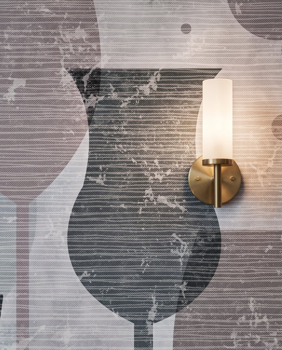 Siluety pohárov — detail