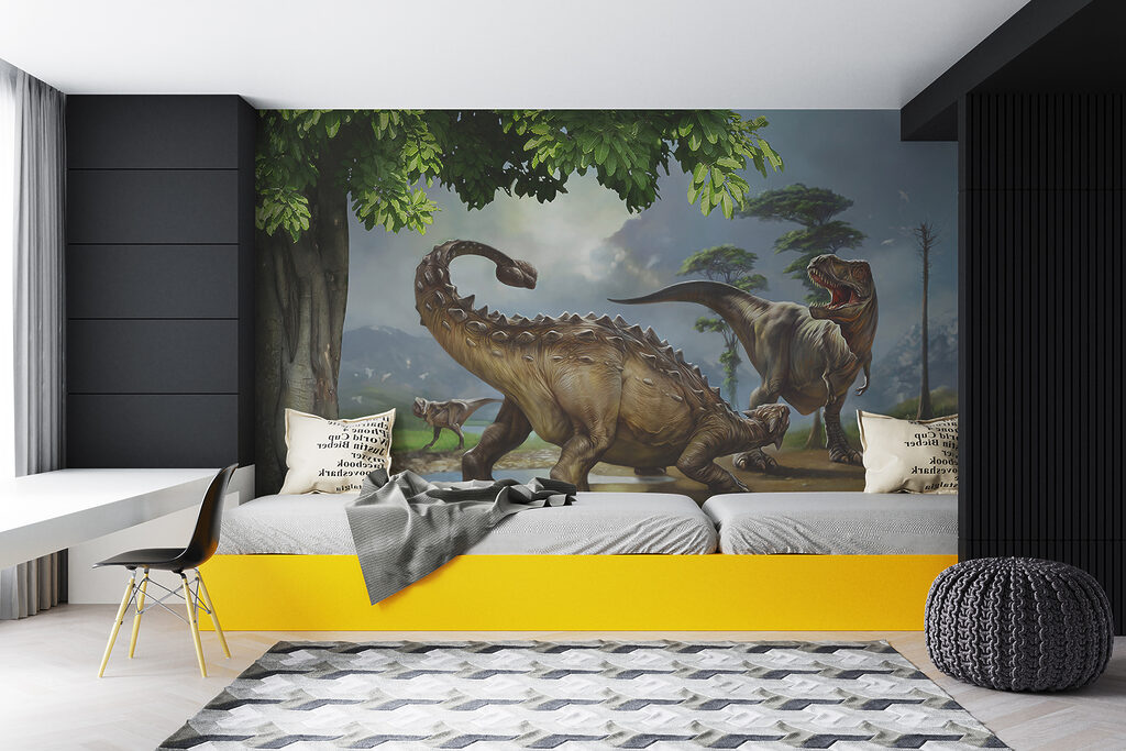 Dinosaury na brehu rieky — interiér 11