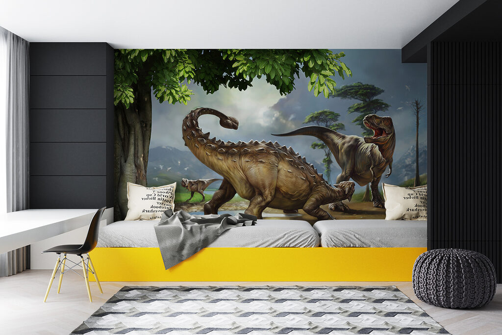 Dinosaury na brehu rieky — interiér 13
