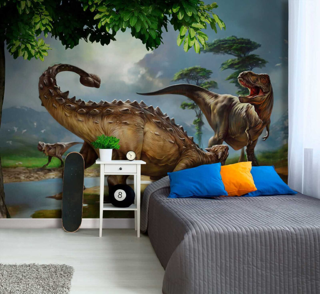 Dinosaury na brehu rieky — interiér 6