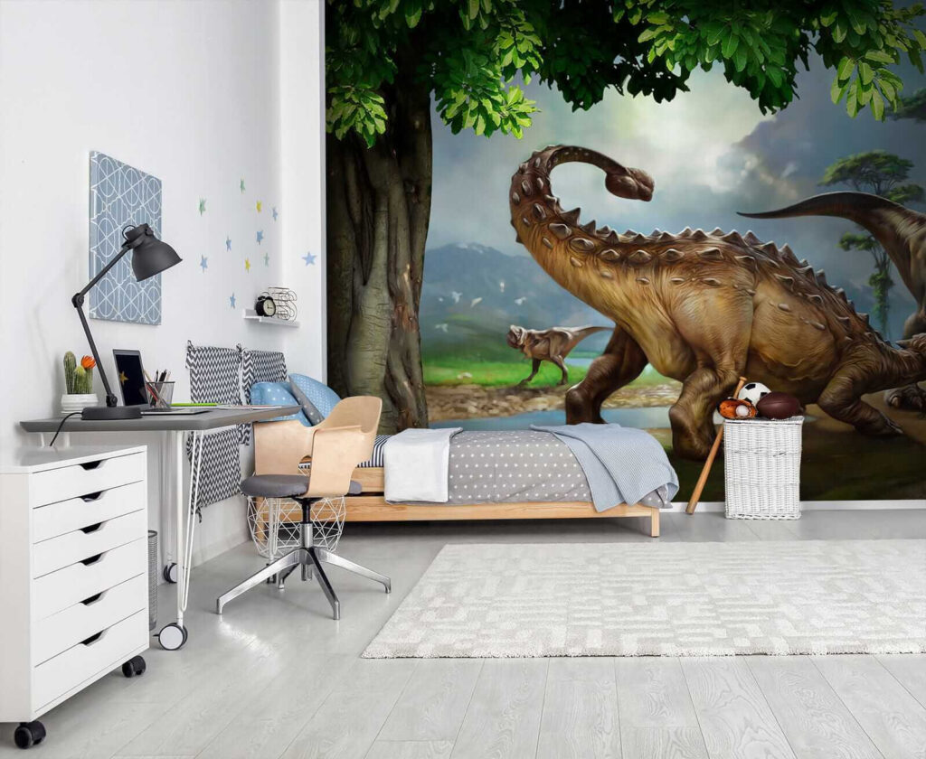 Dinosaury na brehu rieky — interiér 7