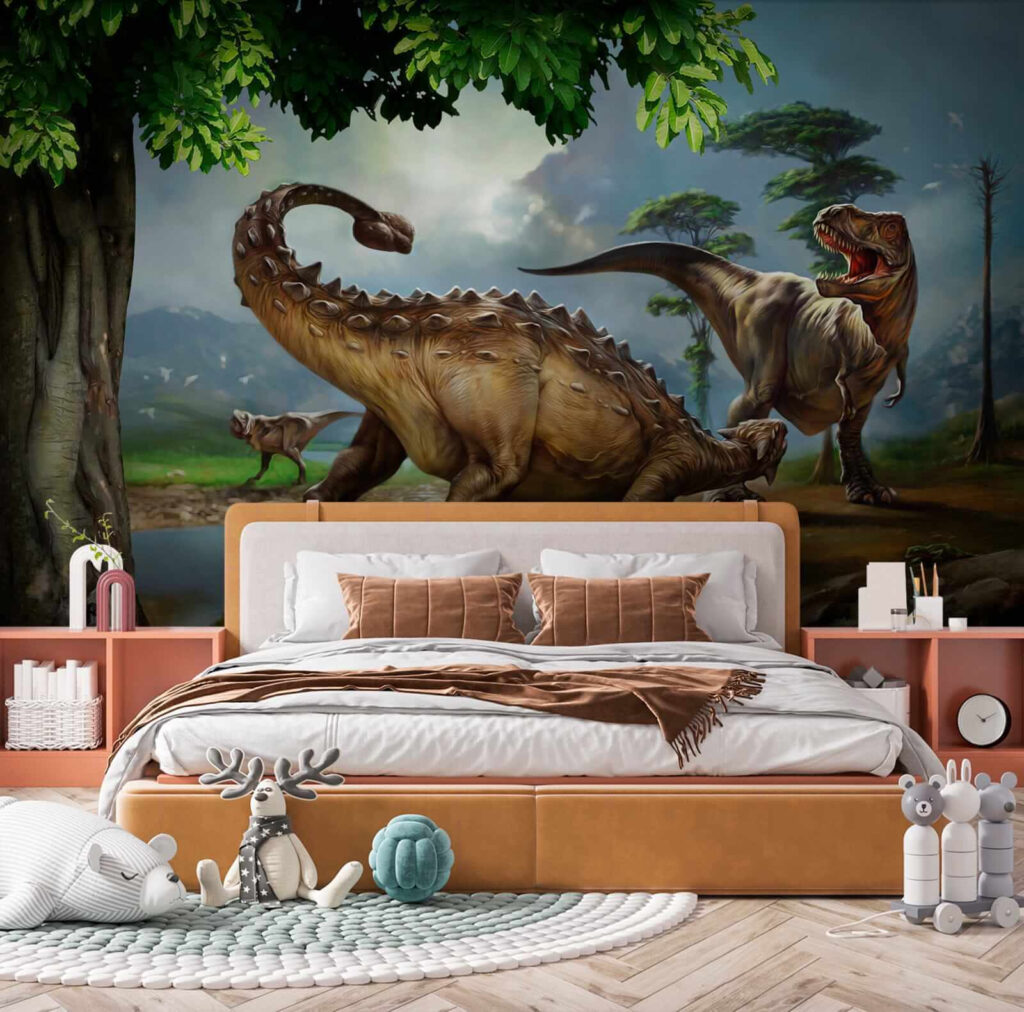 Dinosaury na brehu rieky — interiér 8