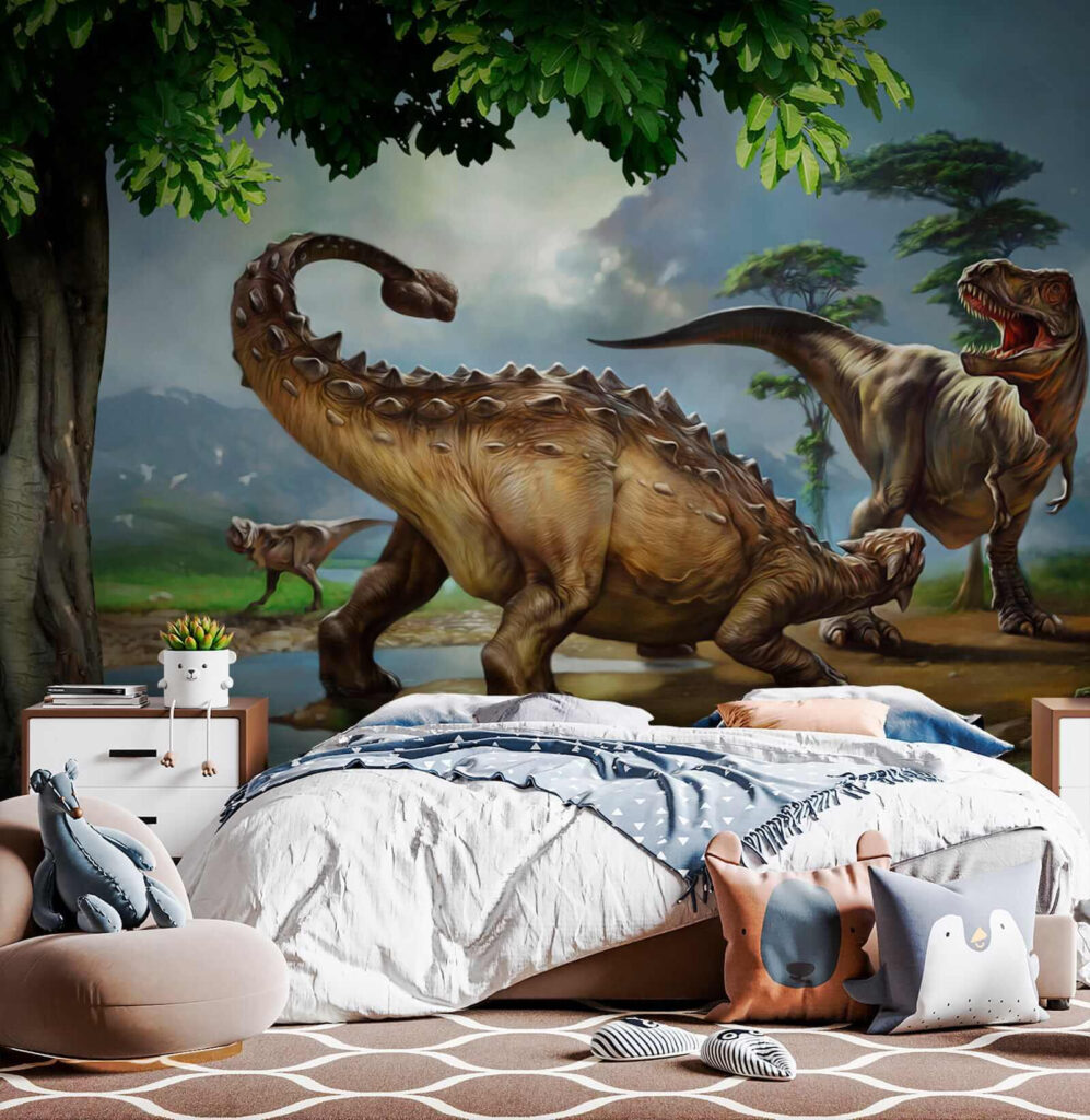 Dinosaury na brehu rieky — interiér 9