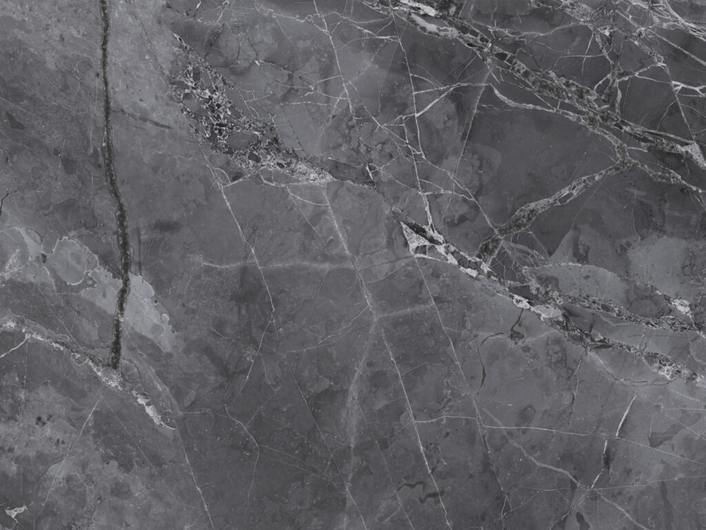 Sivá s hlbokými žilkami — celý dizajn