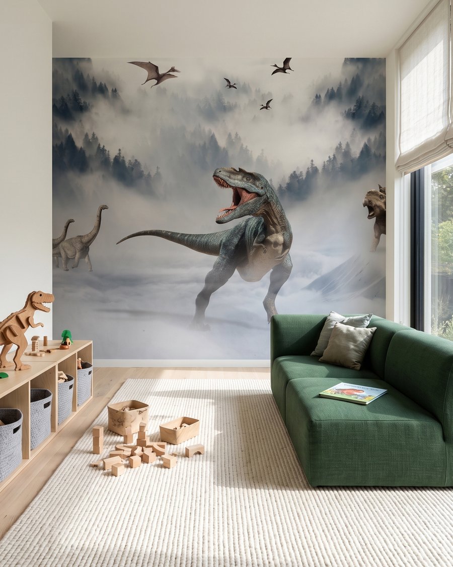 Dinosaury v horskej hmle — interiér 2