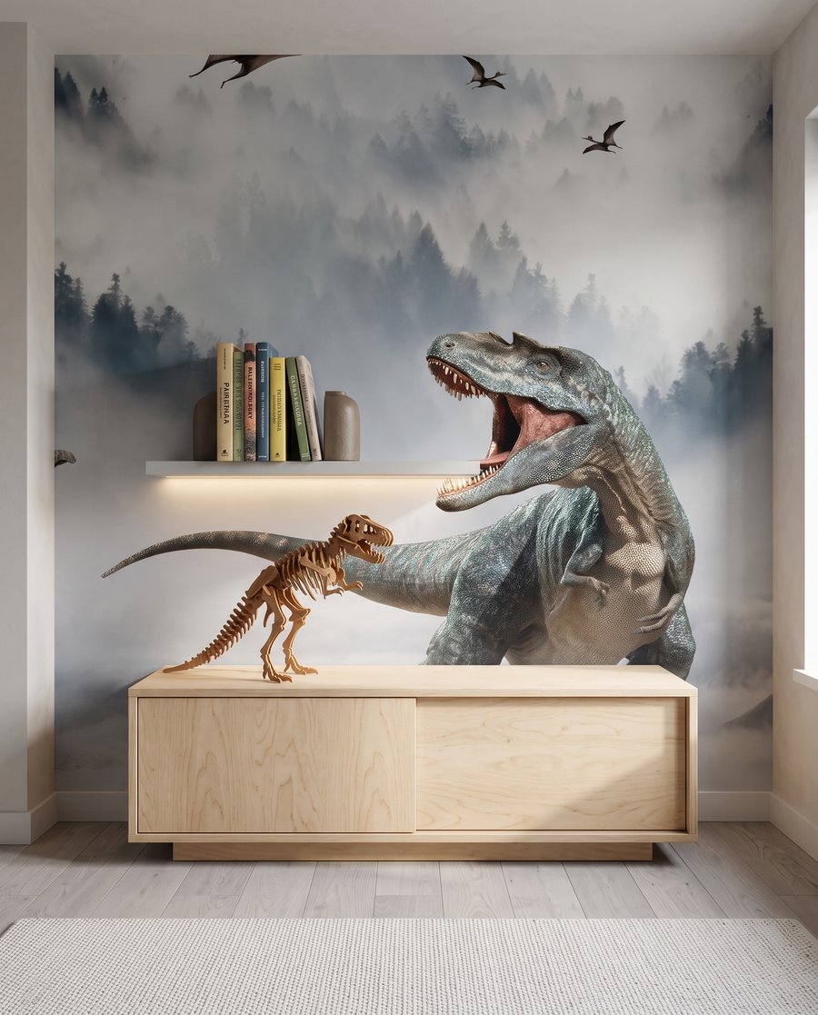 Dinosaury v horskej hmle — interiér 3
