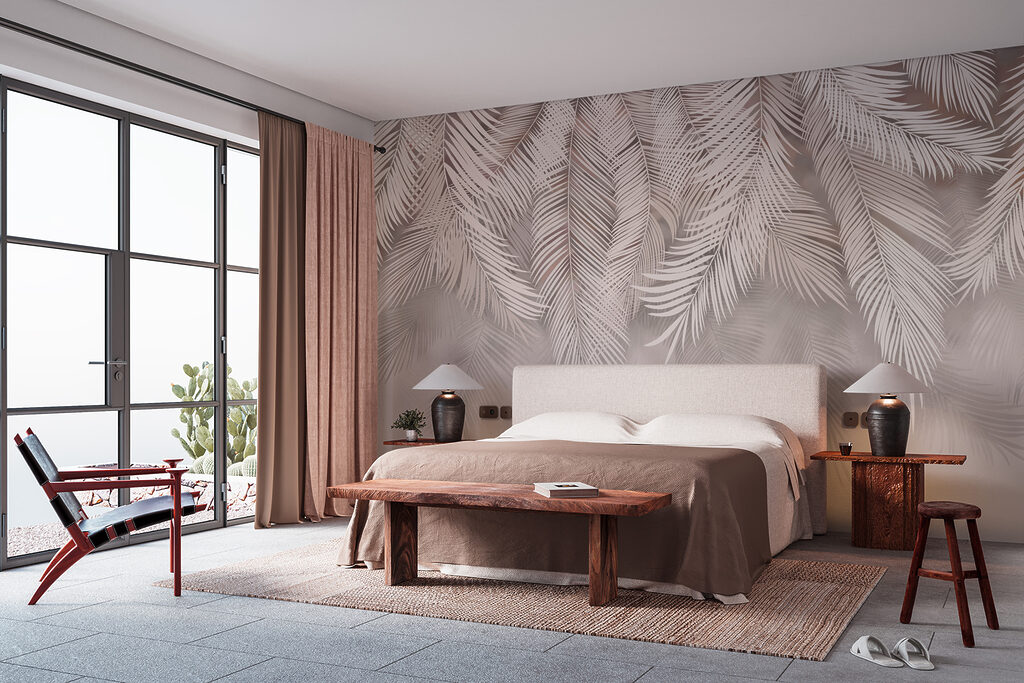 Palmové listy vo vrstvách — interiér 6