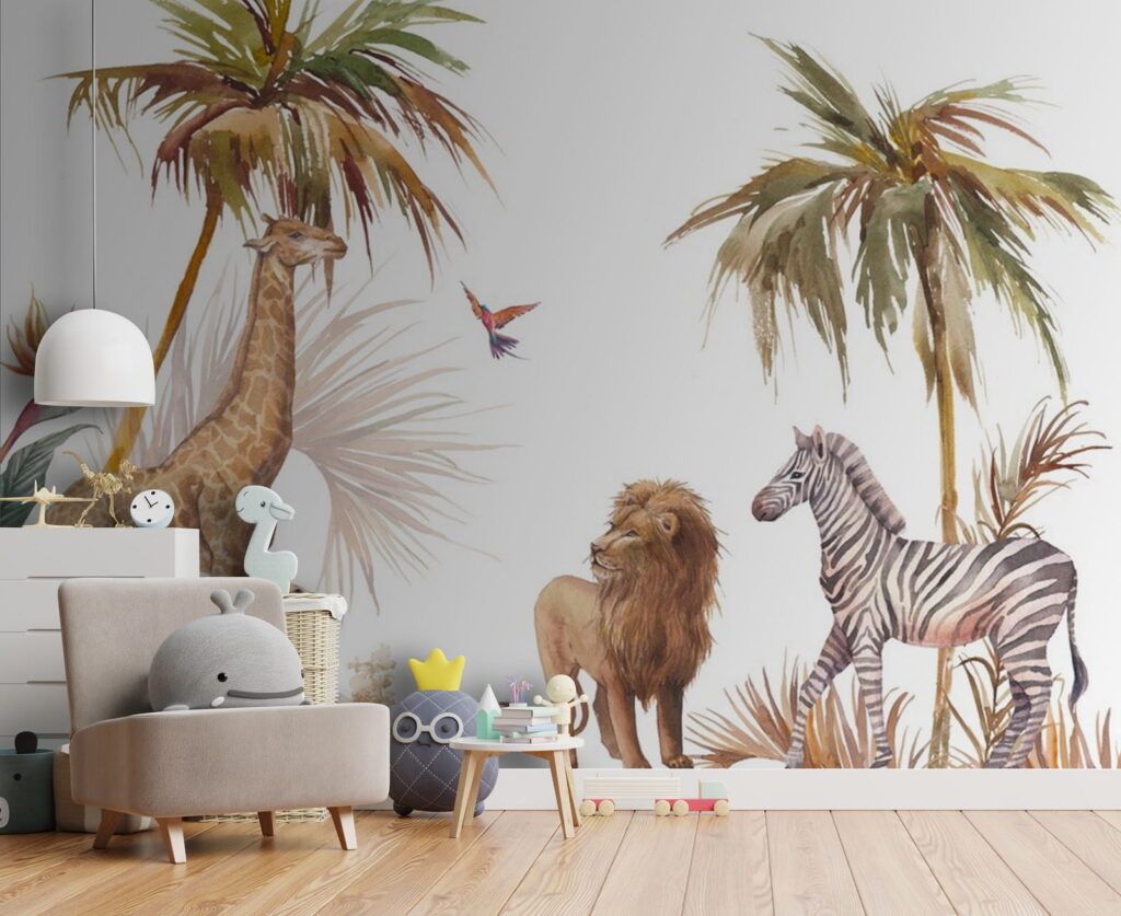 Safari pod palmami — interiér 1
