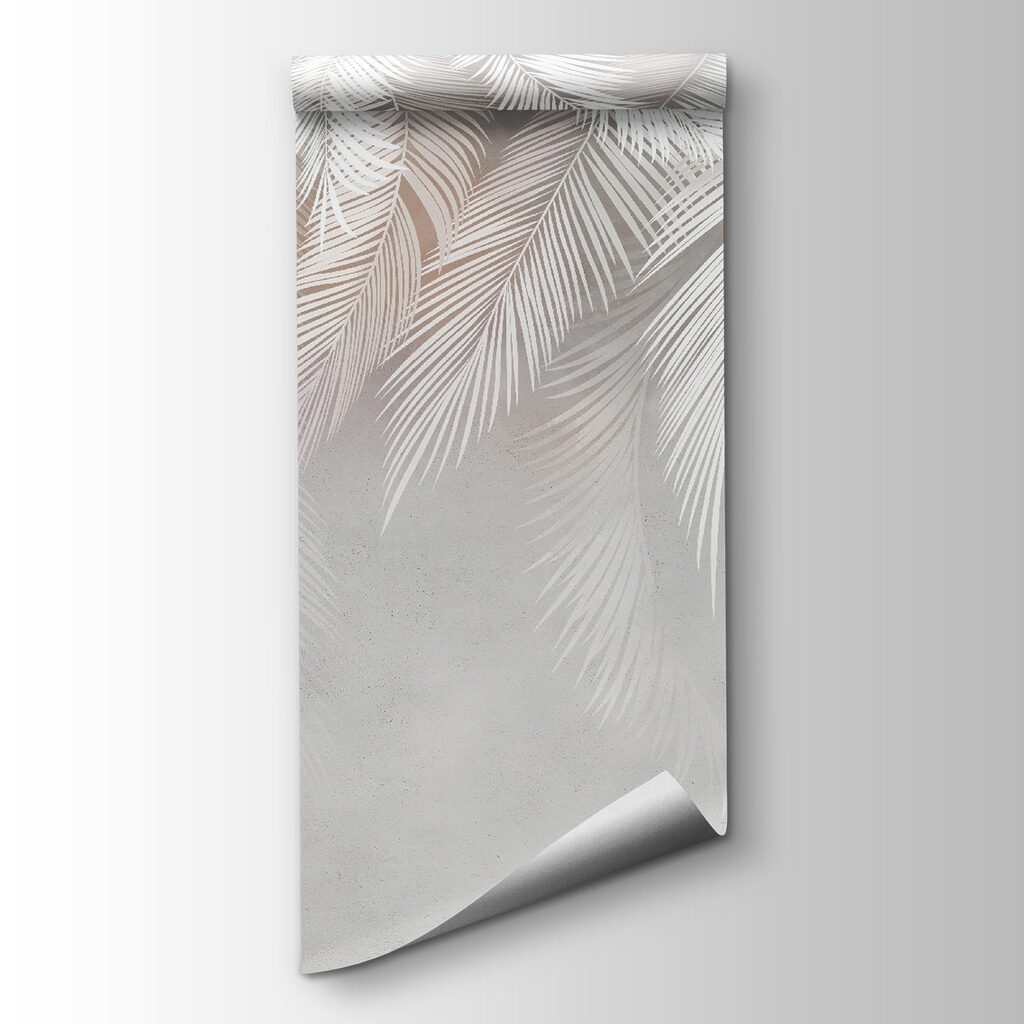 Zvesené palmové listy — pohľad na tovar