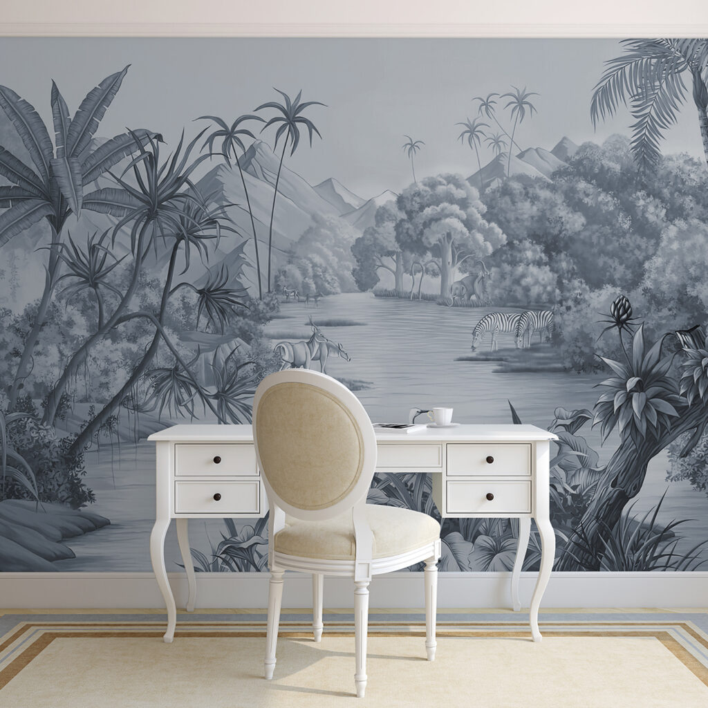 Lodky na tropickej vode — interiér 1