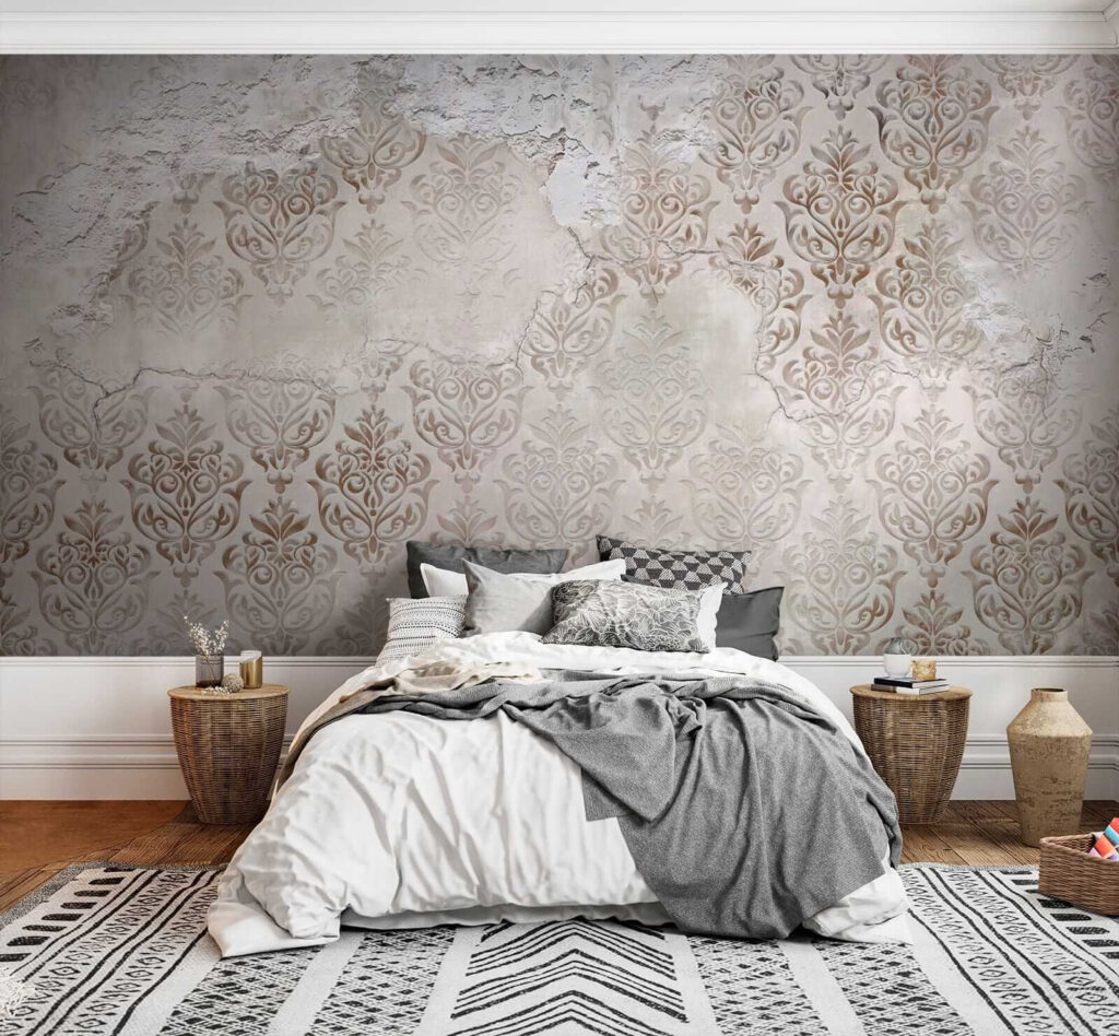 Staré kvetinové ornamenty — interiér 2