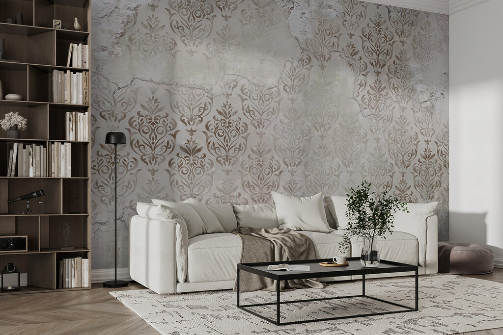 Staré kvetinové ornamenty — interiér 3