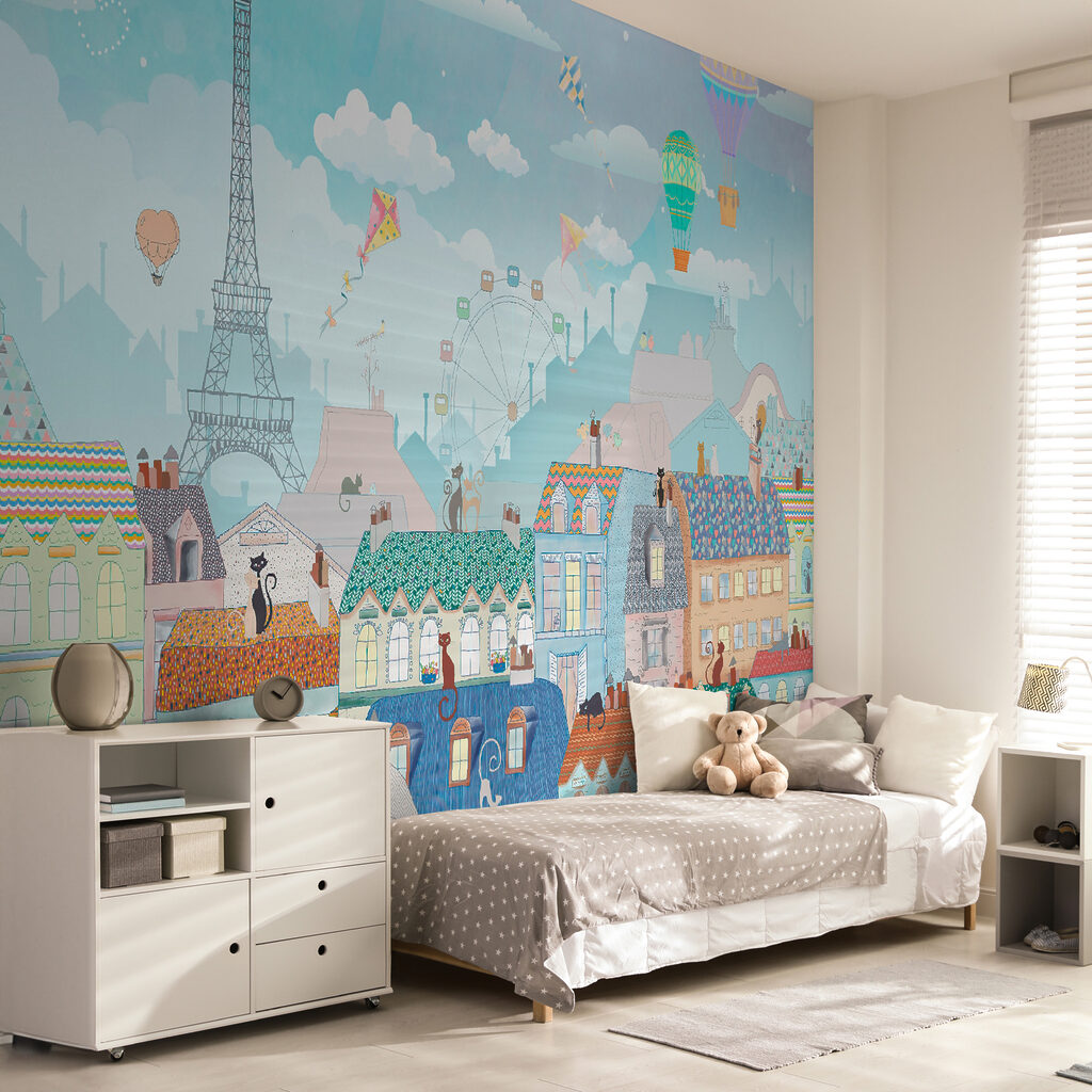 Paríž pod balónmi — interiér 2
