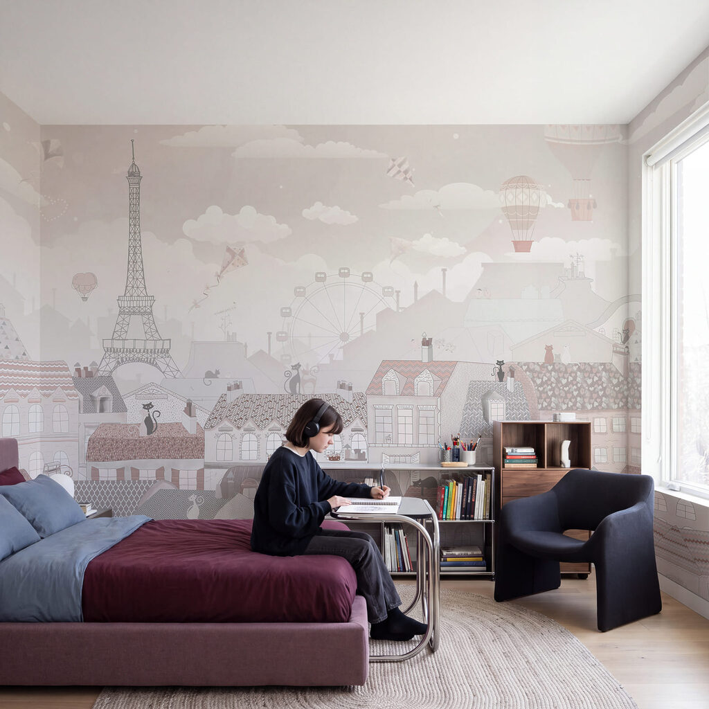 Paríž pod balónmi — interiér 3